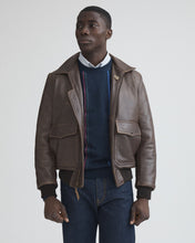 Load image into Gallery viewer, A-2 Blackbeard Leather Jacket