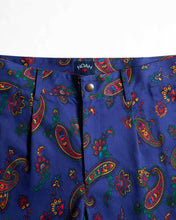 Load image into Gallery viewer, Blue Paisley Pant