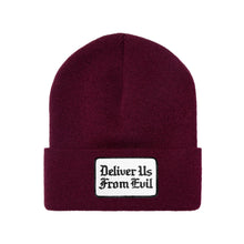 Load image into Gallery viewer, Deliver Us From Evil Work Beanie
