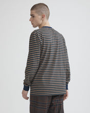 Load image into Gallery viewer, Bay Striped Top - Navy
