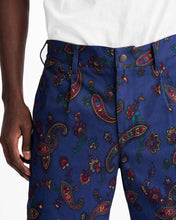 Load image into Gallery viewer, Blue Paisley Pant
