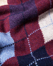 Load image into Gallery viewer, Argyle Intarsia Lambswool Sweater
