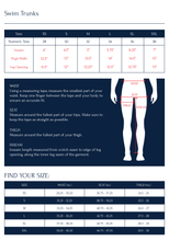 Load image into Gallery viewer, Block Stripe Swim Trunk
